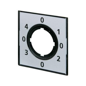 Schild voor 4-standenschakelaar blanco M22-XCK2 VVE=10