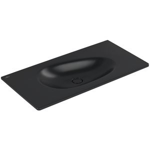 Meubelwastafel Antao 1000x500mm Pure Black CeramicPlus 4A76A3R7