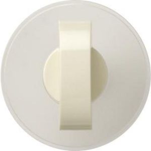 Draaiknop System 55 creme wit