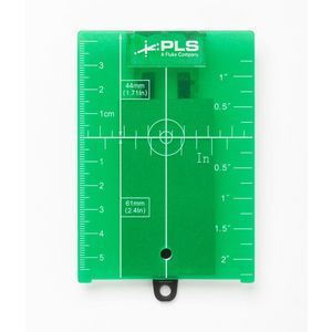 Magnetisch reflecterend doel voor groene lijnen