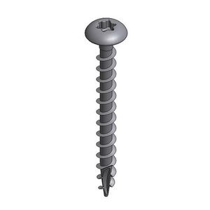 Schroef torx 60x60/36 t25 RVS