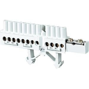 Mi Verbindingsklem PE 1x 25 +12x 16mm DIN-rail Grijs