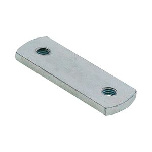 Schuifmoer verzinkt Rapidrail dubbel WM0-35M8 + veerring VVE=50