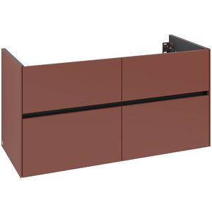 Wastafelonderkast Collaro 1196x603x498mm Wine Red C140B0AH