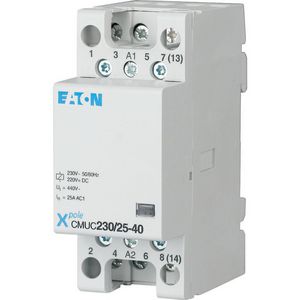 Installatierelais 230V AC/DC 2NO+2NC 25A