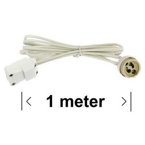 OMBOUWSET GU10 LAMPHOUDER 1M KOMPLEET IP20 AANSLUITSNOER