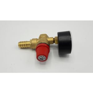 Veiligheidsklep met manometer 7738453 tbv Loria duo