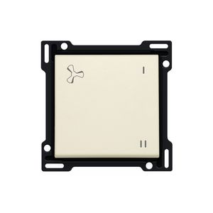 Afwerkingsset mechanisch gecontr. ventilatiebed. creame