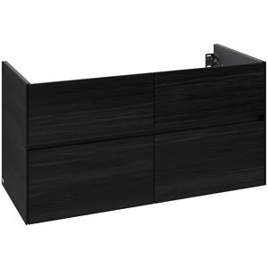 Wastafelonderkast Collaro 1196x603x498mm Black Oak C140B0AB