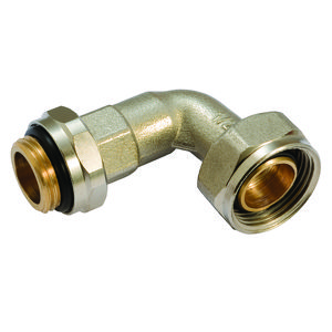 Bocht zelfdichtend 90° 1/2" vernikkeld 597GJT