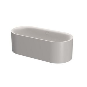 Bad BetteLux Oval Silhouette 1800×800mm Silver