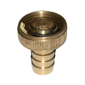 Slangkoppeling half 1/2"x1/2" getande moer ms blank VVE=10