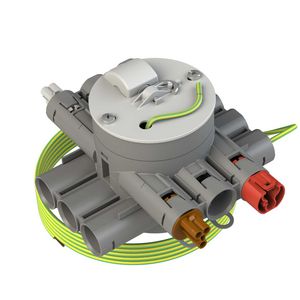 Stekerbare centraaldoos CW75-SA0