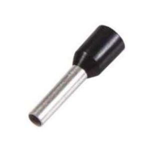 Zak a 100st. Adereindhuls enkel zwart 1,5mm²/10