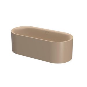 Bad BetteLux Oval Silhouette 1800×800mm Greige