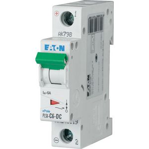 Installatieautomaat (MCB) PLS6 6A 1P C-karakteristiek DC, 6ka