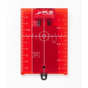Magnetisch reflecterend doel voor rode lijnen