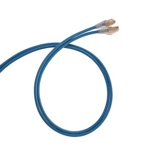 Patchkabel RJ45 HD Cat. C6 F/UTP blauw 1m.