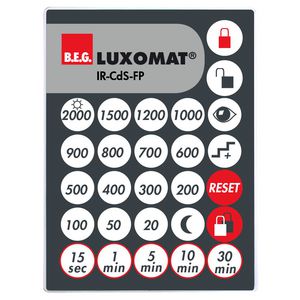 IR afstandsbediening CdS-FP Plafondmontage -