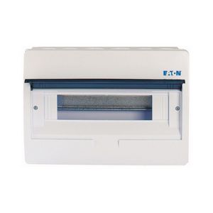 Installatiekast opbouw IP40 1x12TE deur transparant