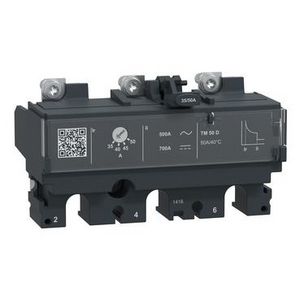 Trip unit NSX100 AC 3P3D 50A TMD ComPact