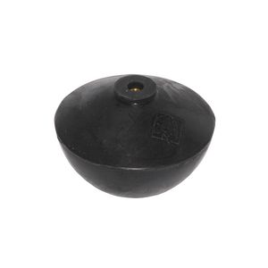 Rubber bal 61/45 zwart GU v. Torrent Ideal-Standard Warneton