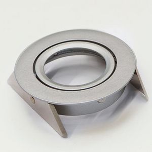 Downlight ring rond 87(76)mm zilver met bladveren 42180152