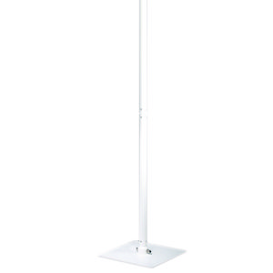 Vloerstandaard alu. wit v. terrasverwarmer E-Comfort Oasi
