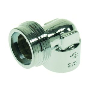 Haakse comfooraansluiting met keur binnendraad 1/2" x M24