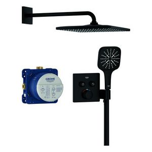 Grohtherm Smartcontrol Comfortset 310 vierkant phantom Black (prof)