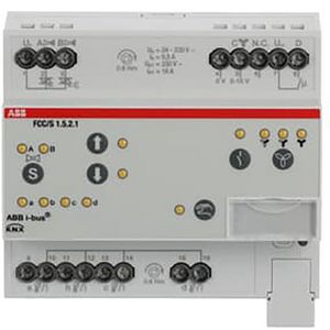 Fan Coil Controller ClimaEco KNX PWM 0-10V handbediening (FCC/S1.5.2.1)