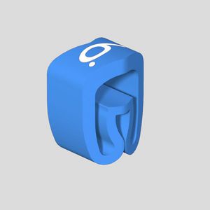 Kabelcoderingsyst. blauw O.D.1.3-3mm PVC so VVE=200