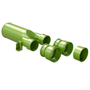 Air Excellent 2x AE48C Ventieladapter 125mm 180°