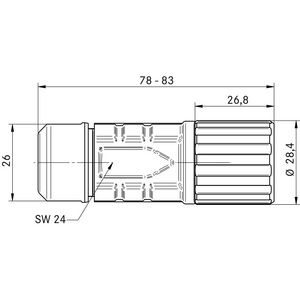 Contactbus EPIC POWER LS1 D6 3+PE+4 7,5-15,5 VVE=20