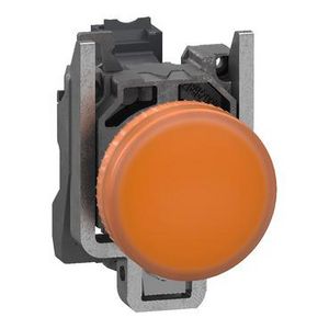 Controlelampje Harmony XB4 metaal oranje 22mm universele LED