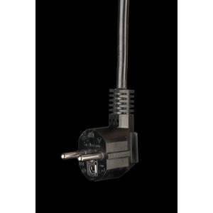 Netsnoer 3-polig 1,5mm² 100cm female wit Eca (AC166 NLCGB/315 100)