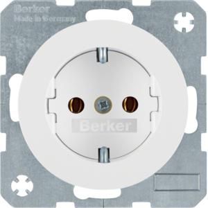 Wandcontactdoos RA steek berker R.1/R.3/R.8 polarwit
