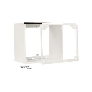 Verlengset 150mm voor muurdikte 250-400mm wit