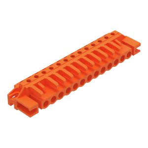 THT FE steker HA raster 5,08mm oranje 232-273/047-000 VVE=25