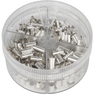 Doos a 350st. Adereindulzen ongeisoleerd assortimentsdoos