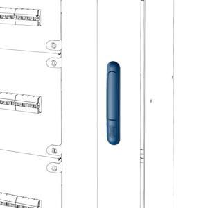 RESERVESLOT-QDX 630 L-VOOR VERDEKTE EN GLAZEN DEUREN