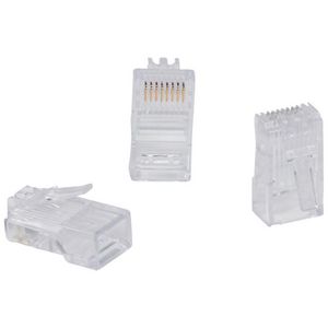 Plug RJ45 UTP 8 contacten VVE=50