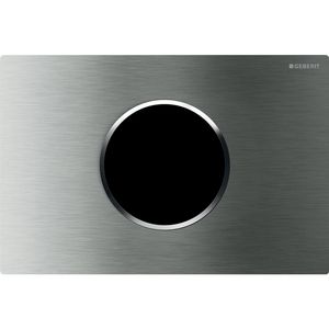 Bedieningsplaat Sigma10 ROUND tbv reservoir 12cm Infrarood 230V RVS geborsteld excl. trafo 12V