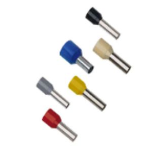 Zak a 500st. Adereindhuls grijs 0,75mm²/penlengte 8 35,5gr