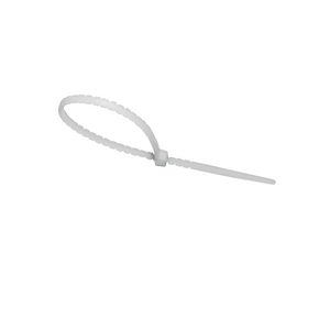 Zak a 100st. Duo tie bundelband twist to break 150x2.8mm Wit