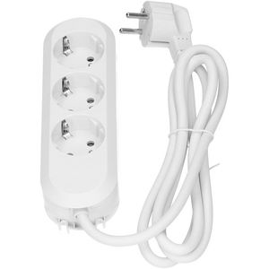 Smart 3x 230V RA 1,5mmet RA stekker wit