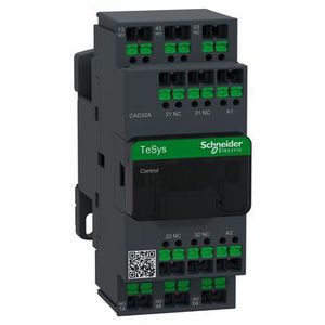 Hulpcontactor TeSys Deca 3NO 2NC spoel 110V AC snap-in