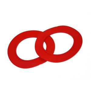 Set a 2st. Ring v. afvoermanchet rood