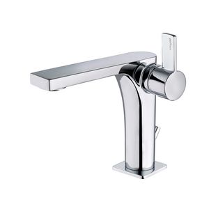 Wastafelmengkraan ROCK met waste-inrichting 1.1/4" RO075CR chroom