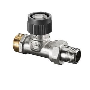 Radiatorafsluiter thermostatisch A recht 3/4"x1/2